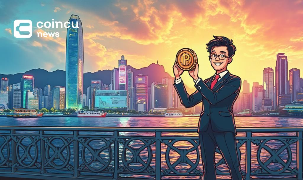 ping an hk stablecoin cartoon