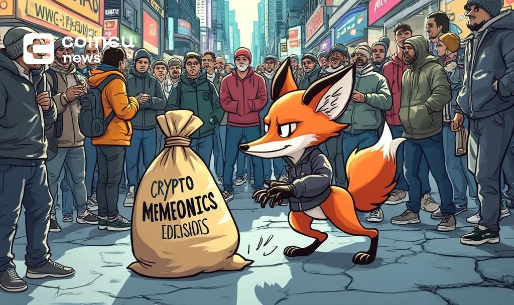 sly fox crypto heist cartoon
