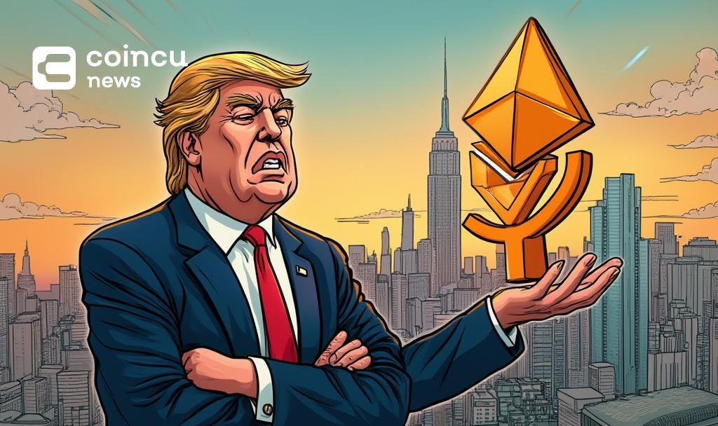 trump bitcoin ethereum etf skyline