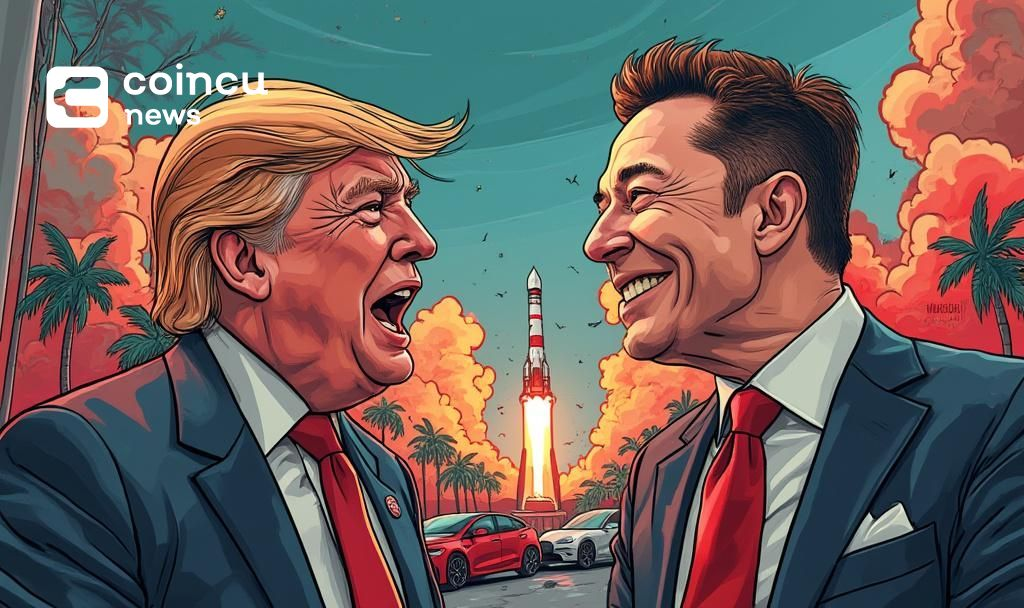 trump musk futuristic debate
