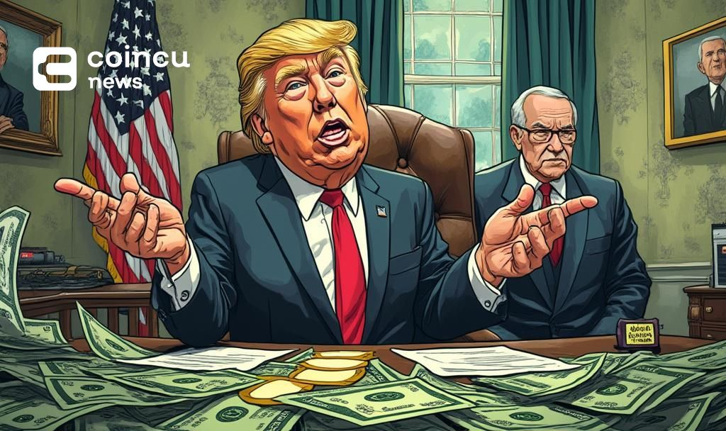 trump powell money showdown