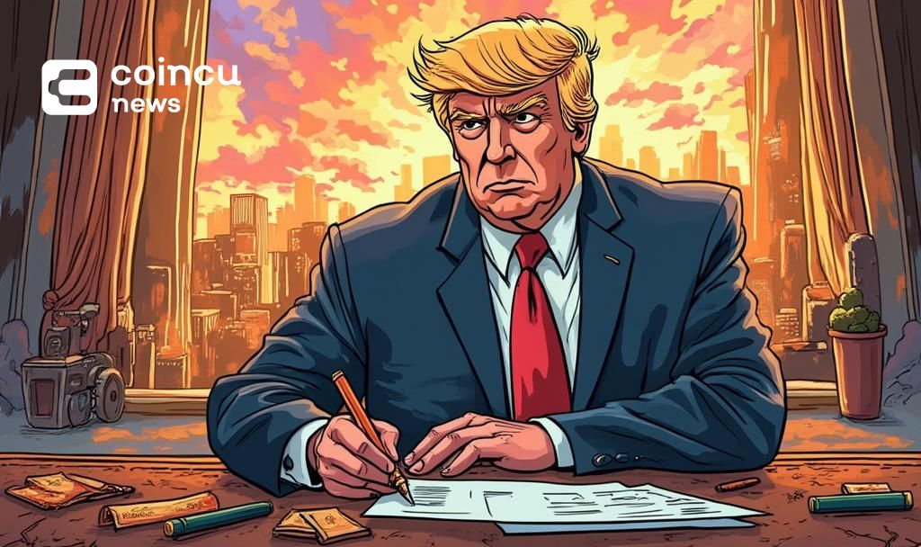 trump tariff cartoon scene