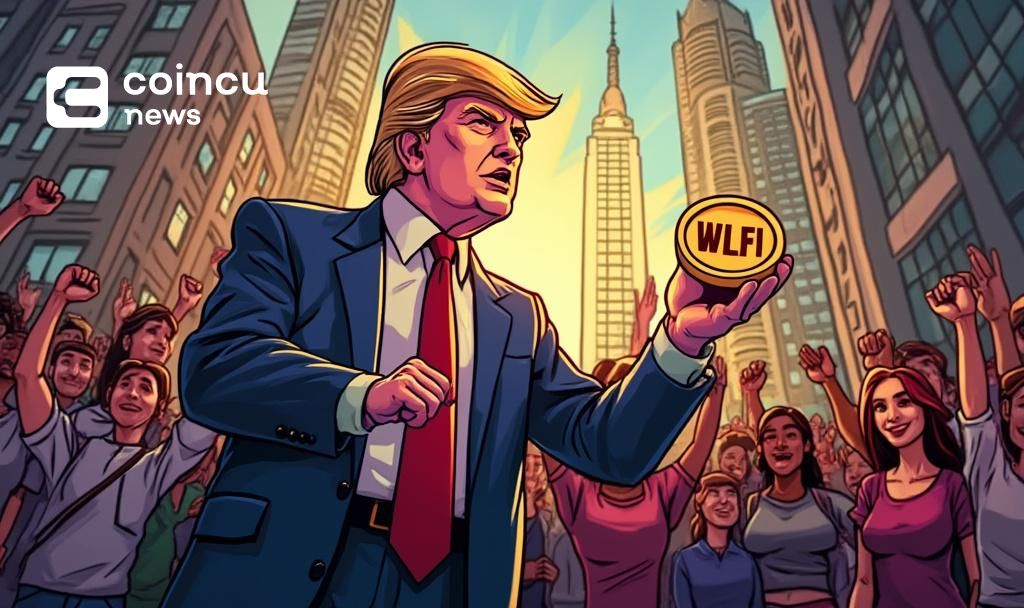 trump wlfi token celebration