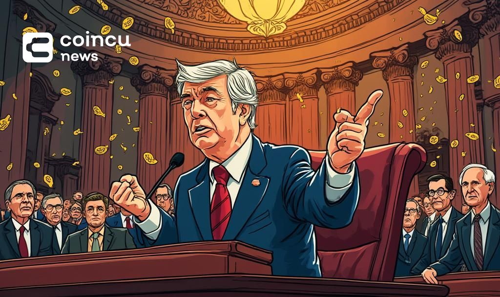 vp vote crypto senate cartoon