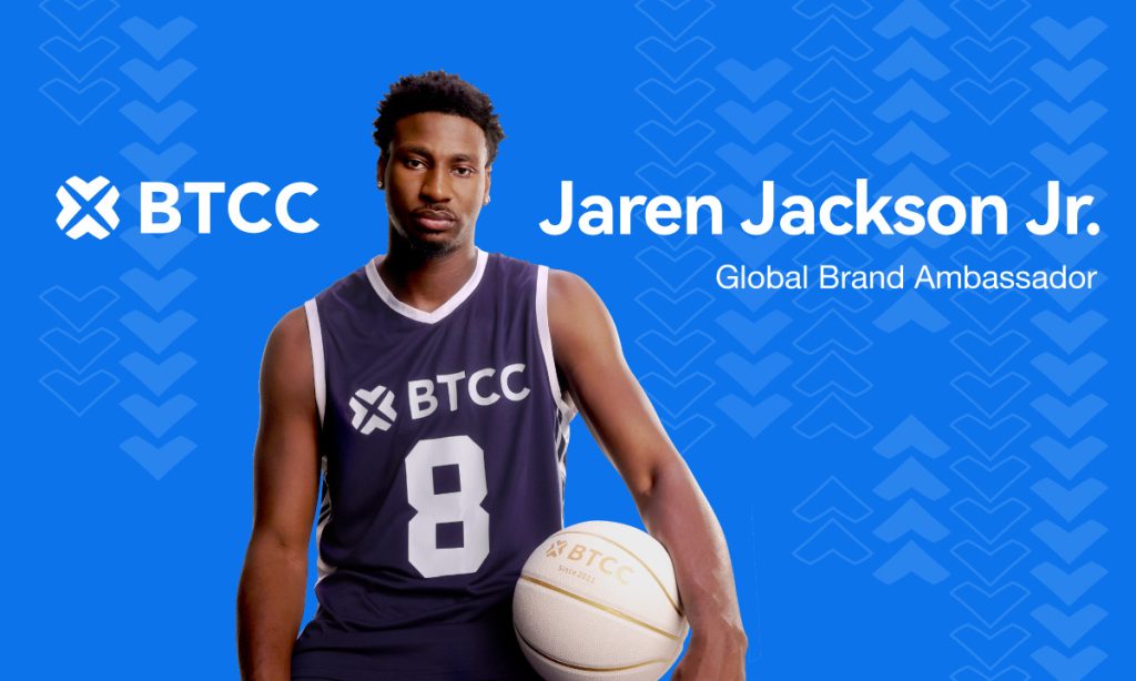 BTCC Exchange Announces First Sports Sponsorship with NBA’s Jaren Jackson Jr. 1 202507 BTCC PR Partnership with JJJ PR EN 1200x7 1755010075SIlGvP5LNs 1