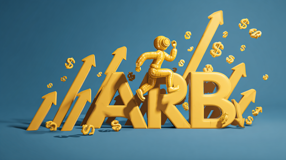 coincu A cryptocurrency character shaped like ARB climbing out 0d4d363a 50a5 4478 8e32 265653d0f46a