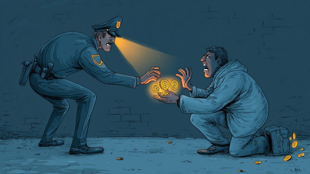 $2.8M in Bitcoin Vanishes in Police Impersonation Scam