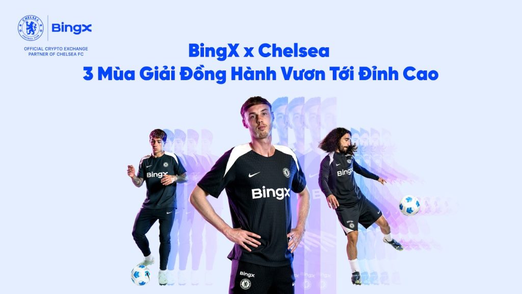 BingX Partners with Chelsea FC for the Third Consecutive Season 1 BingX Partners with Chelsea FC for the Third Consecutive Season