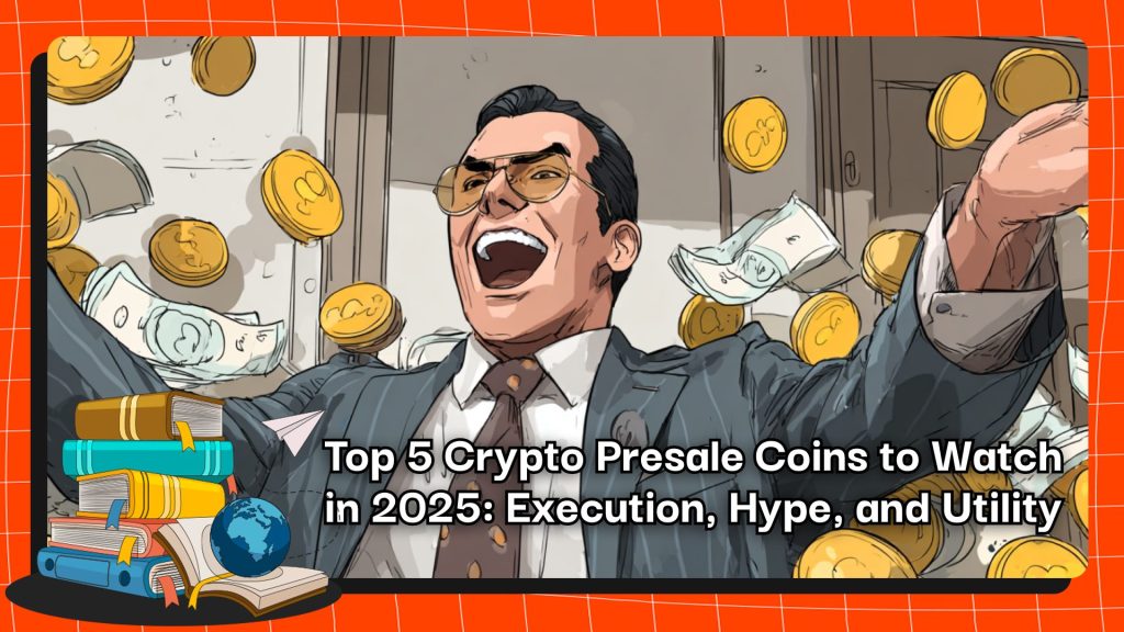 Top 5 Crypto Presale Coins to Watch in 2025: Execution, Hype, and Utility