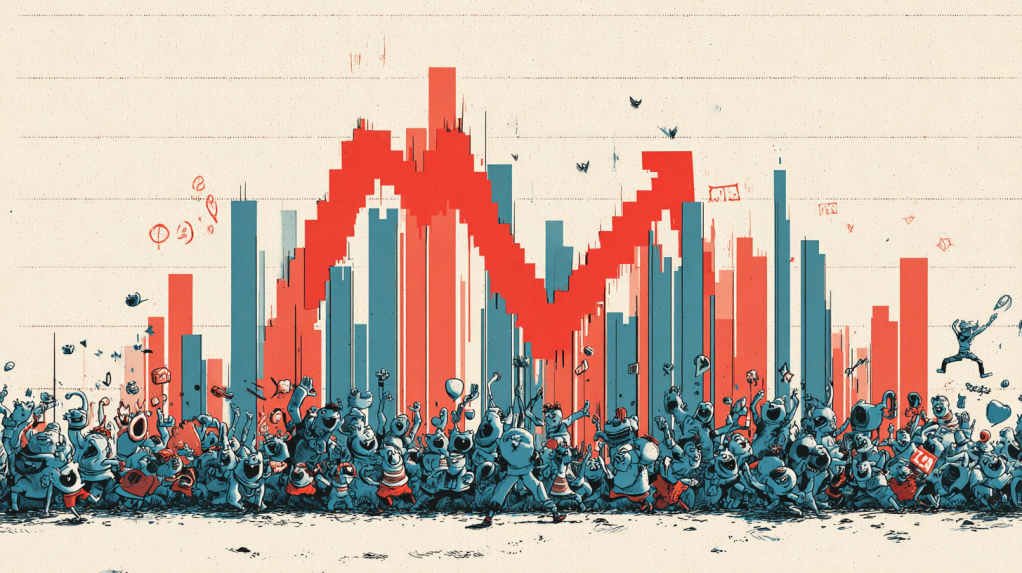 coincu A cartoonish cryptocurrency graph with a giant exaggerat 164e00eb b1ce 4940 9de3 58ba6d1e6642 1