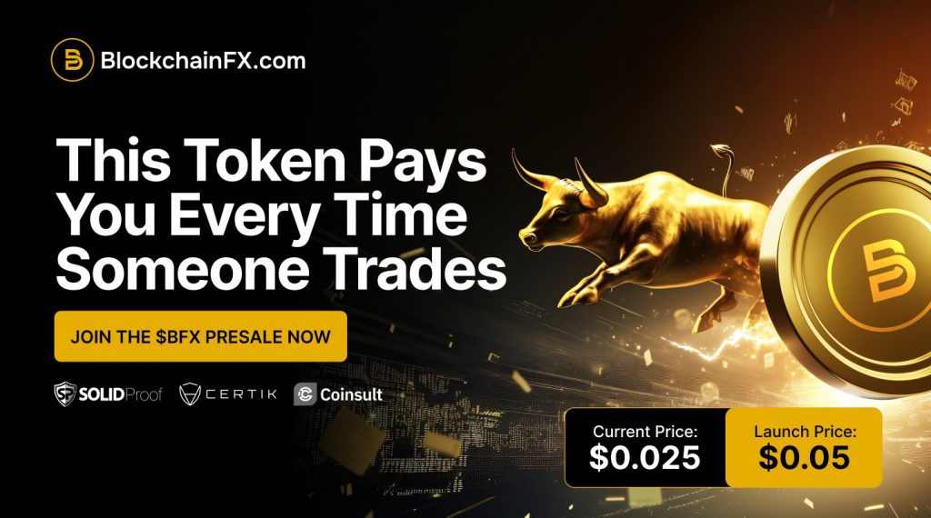 Token advertisement with trading bull