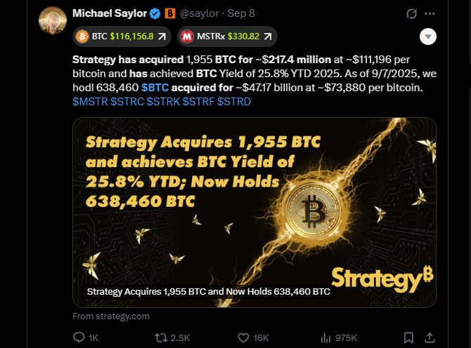 Crypto Market Weekly (Sep 8 – Sep 14): Altcoins Shine as Bitcoin Holds Steady 3 image 92 1