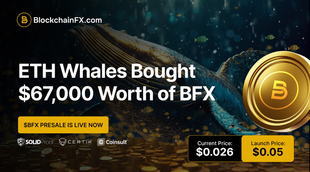 BlockchainFX promotion banner