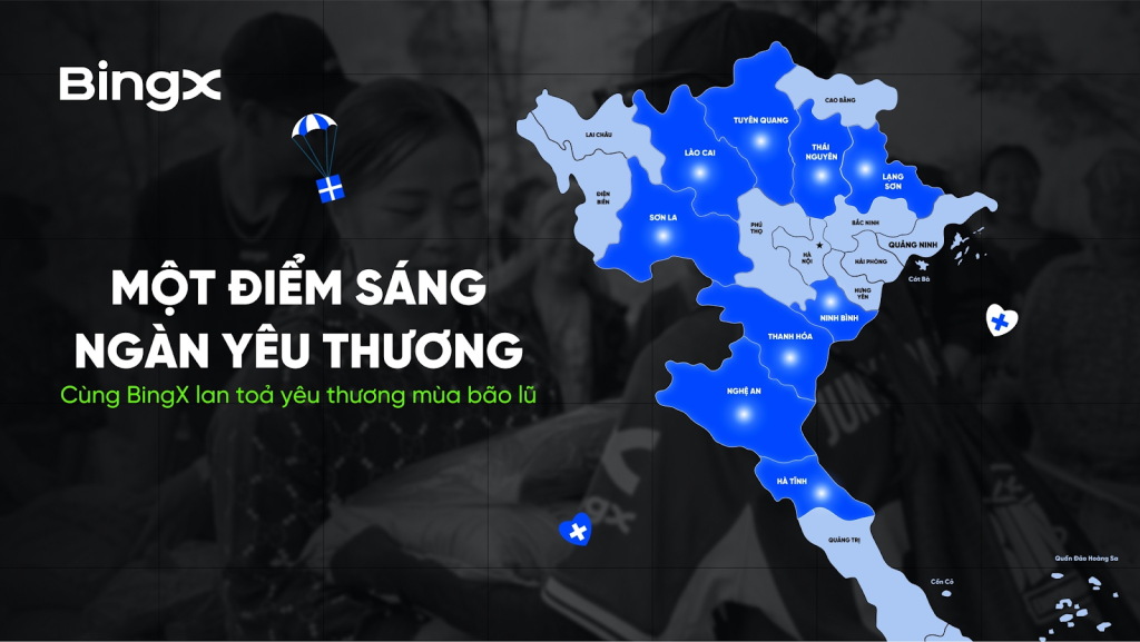 BingX Spreads Love Through the Campaign “One Light, A Thousand Hearts” – Donating $50,000 to Flood-Affected Communities in Vietnam 1 BingX Spreads Love Through the Campaign “One Light, A Thousand Hearts”