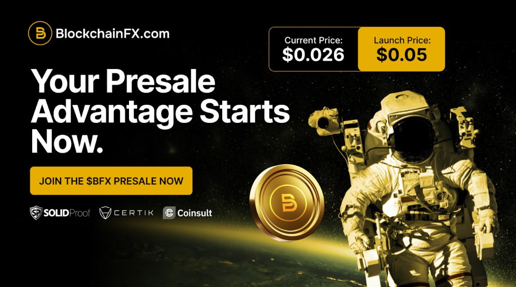 BlockchainFX promoting investment potential