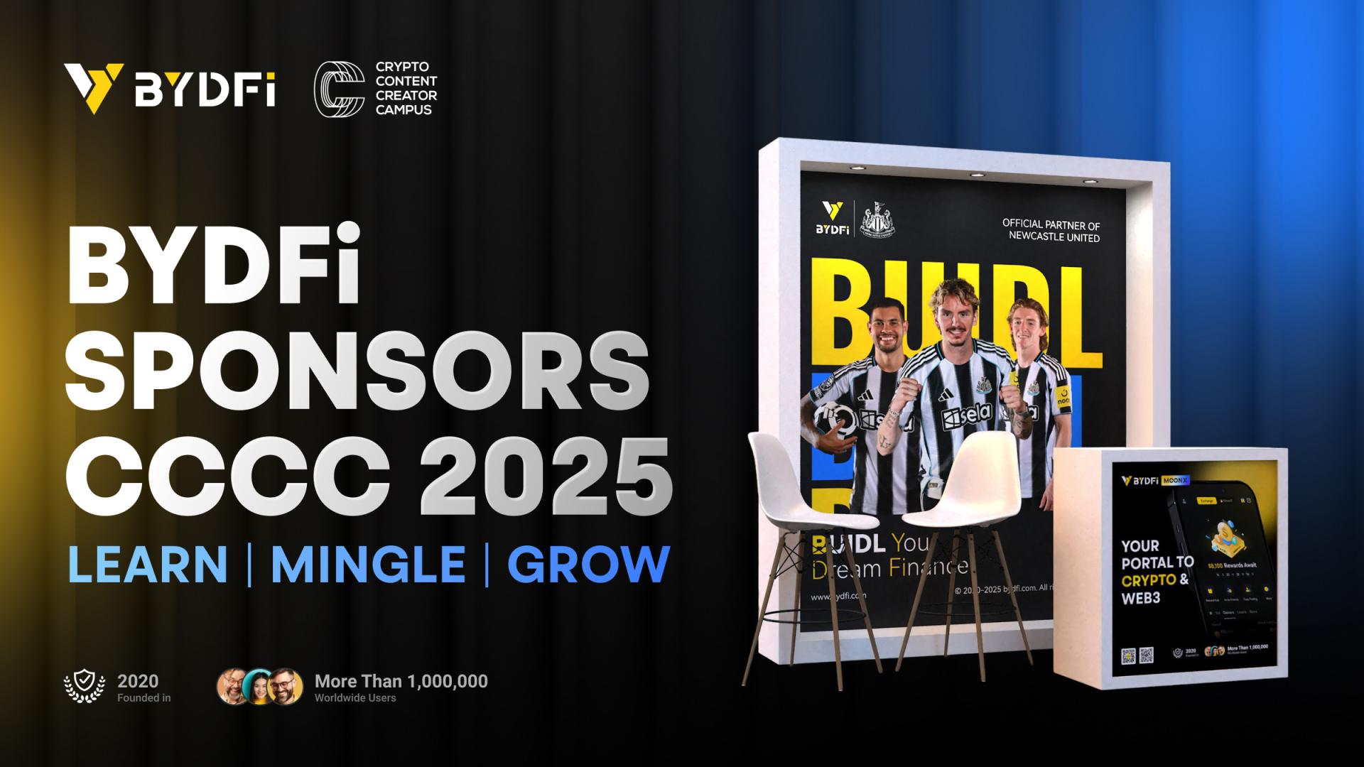 BYDFi Sponsors CCCC 2025 en