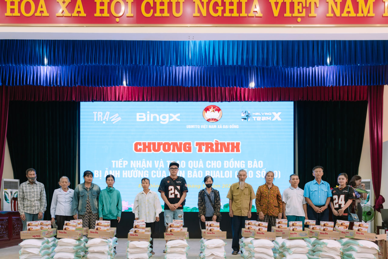 BingX Donates an Additional $50,000, Bringing Total Flood Relief Fund to $100,000 (VND 2.6 Billion) to Support Central Vietnam’s Recovery from Storm No.13