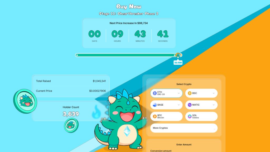 BullZilla Ignites Ethereum’s Meme Market With a Mutation Presale and High-Yield Staking 1 BullZilla New Latest Presale Dashboard