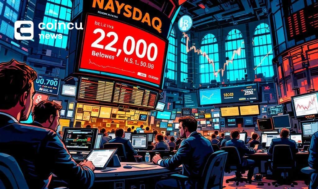 NASDAQ Decline Impacts Major US Crypto Stocks