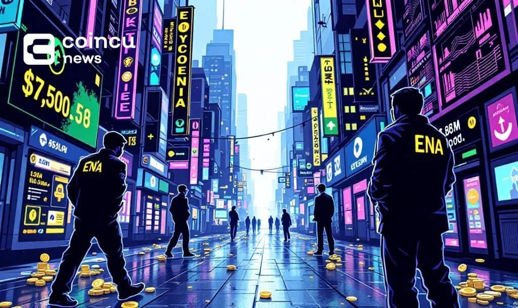 Ethena Labs Withdraws ENA Tokens, Raises Market Questions