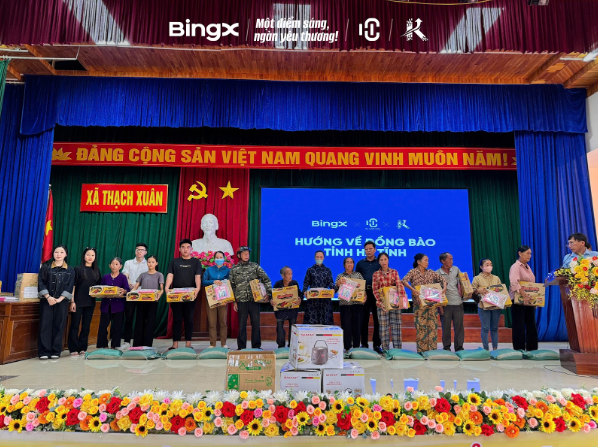 BingX Donates an Additional $50,000, Bringing Total Flood Relief Fund to $100,000 (VND 2.6 Billion) to Support Central Vietnam’s Recovery from Storm No.13 2 BingX Expands “One Light, A Thousand Hearts” to More Disaster-Affected Provinces