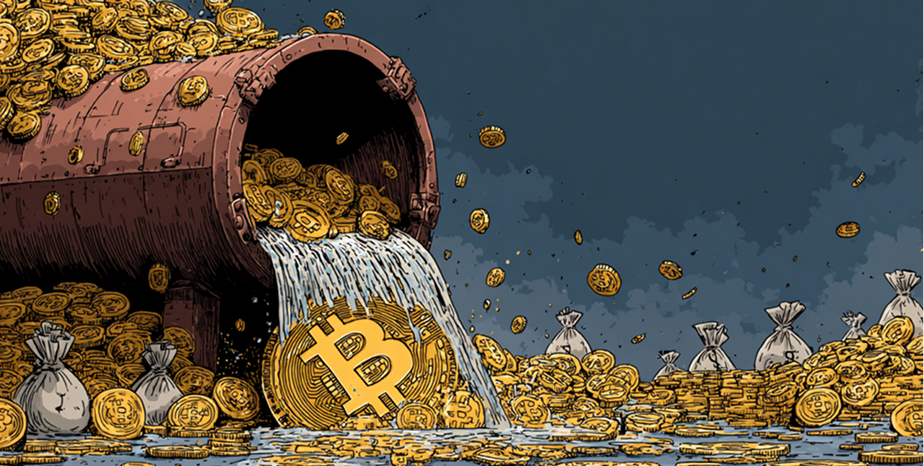 Bitcoin in October: $33B in LTH Selling vs $3.4B in ETF Inflows