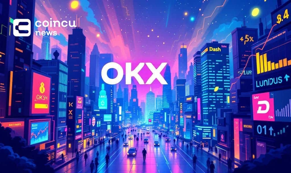 OKX Lists Dash for Spot and Futures Trading