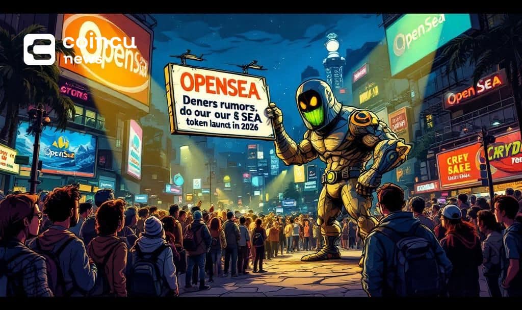 OpenSea CMO Clarifies SEA Token Public Offering Rumor