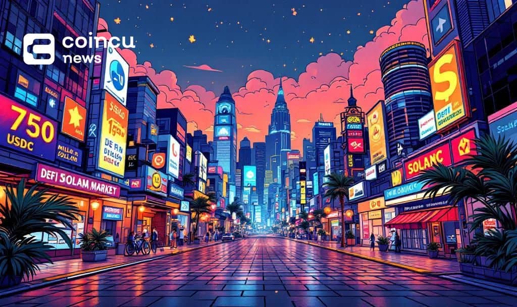 Circle Mints 750 Million USDC on Solana Network