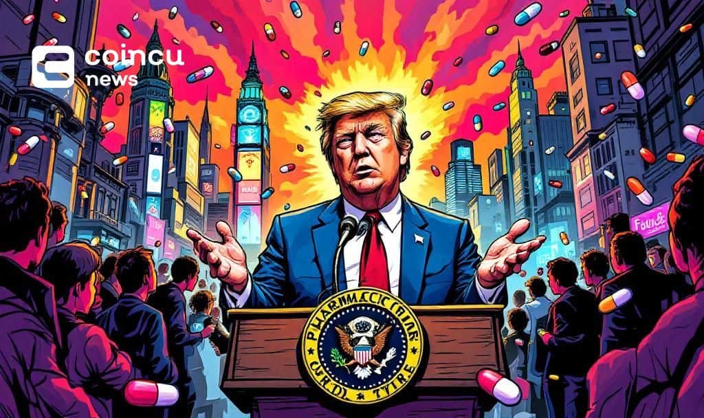 Bitcoin Market Faces Volatility Amid New Tariff Measures on Pharmaceuticals