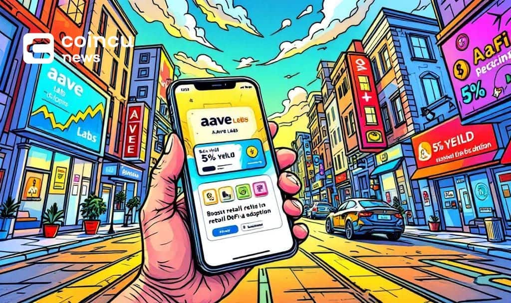 Aave Labs Savings App Launches with 5% Yield on Apple Store