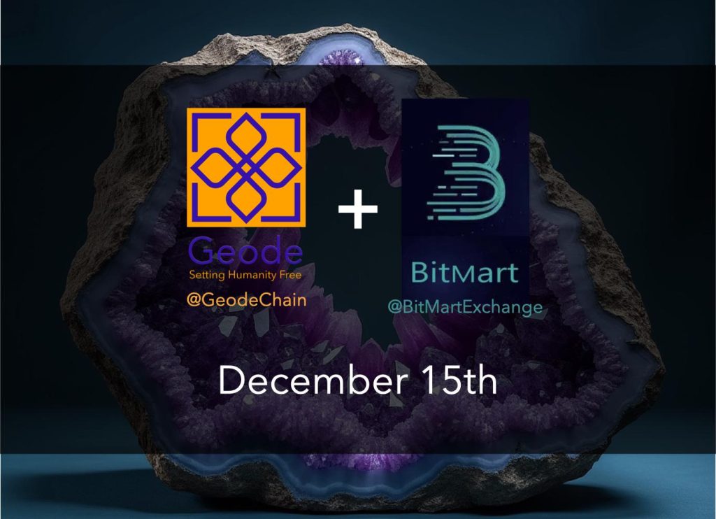 Geode Lists GEODE Coin on BitMart.com as Part of Ongoing Decentralized Infrastructure Expansion 1 BirMart Coin Lunch 2002 1765410861POyAi2Ok89 1
