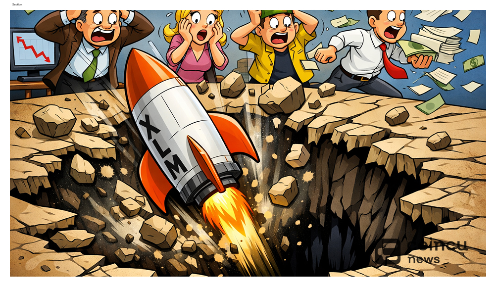 Stellar $XLM Breaks Support, Is $0.102 the Next Stop?