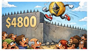 Ethereum Could Soar 180% if $4.8K Resistance Breaks