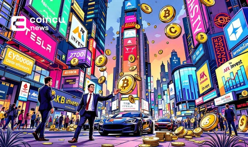 ARK Invest Shifts Tesla Profits Towards Crypto Assets