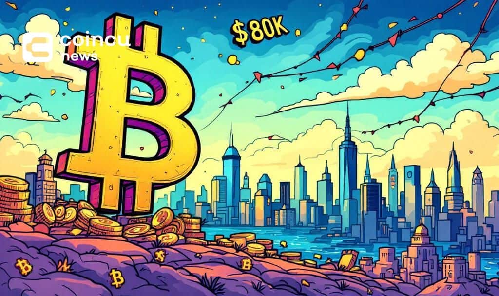 Bitcoin Cost Basis Cluster Indicates Strong Support at $80K