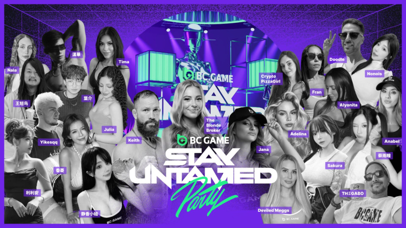 BC.GAME’s “Stay Untamed” Breakpoint Eve party tops 1,200 sign-ups, with DubVision and Mari Ferrari headlining 5