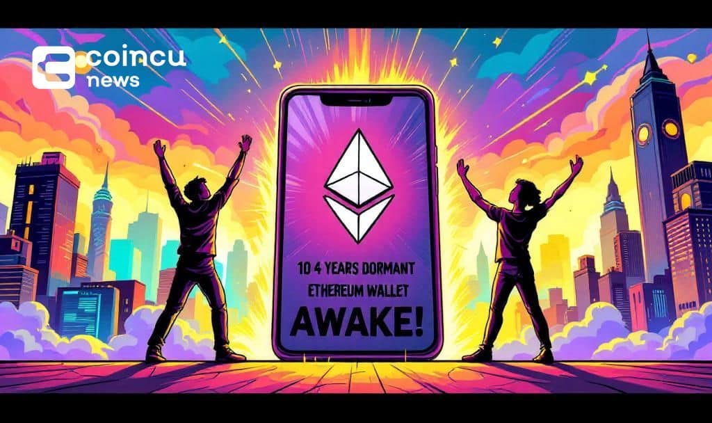 Dormant Ethereum Address Activates After 10.4 Years