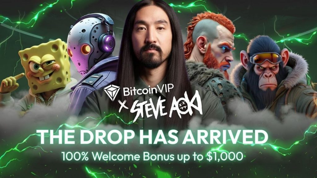 BitcoinVIP Takes Crypto Gaming Mainstream with Steve Aoki-backed Platform Upgrade and Entertainment Partnership 1 BitcoinVIP Takes Crypto Gaming Mainstream with Steve Aoki-backed Platform Upgrade and Entertainment Partnership