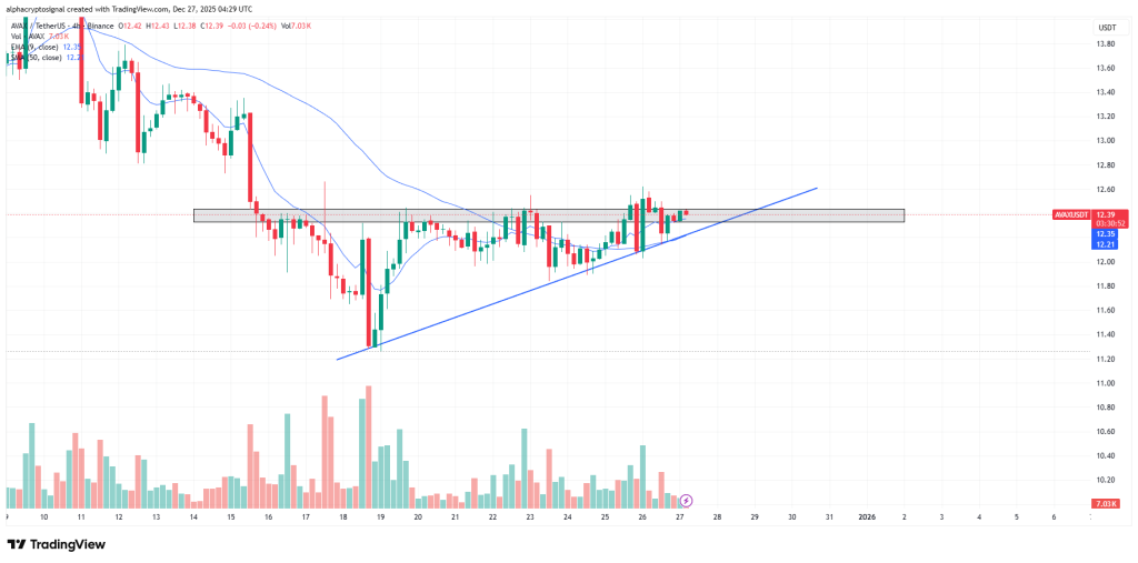 AVAX Price Nears Support FVG and May Experience a Short-Term Bounce to $13.18 3 image 180