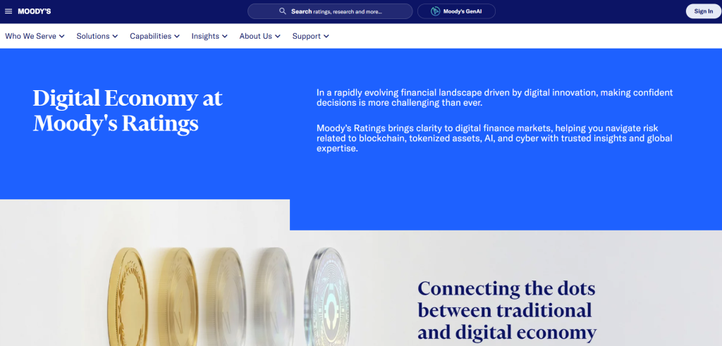 Moody’s Stablecoin Rating Methodology Moves From Proposal to 2026 Framework
