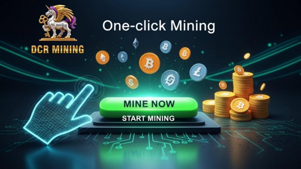 One-click mining: The easiest way to earn cryptocurrency income through DCR Mining