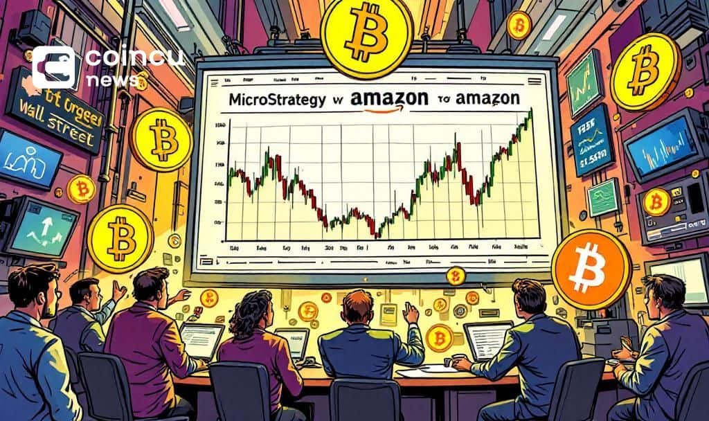 MicroStrategy Trading Volume Surpasses Amazon Amid Bitcoin Investments