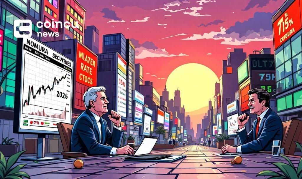 Nomura Forecasts U.S. Fed Rate Cuts Amidst Political Tension