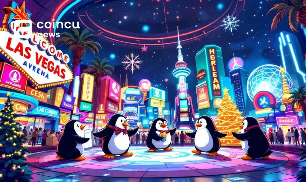 Pudgy Penguins Plan Christmas Ad Campaign at Las Vegas Sphere