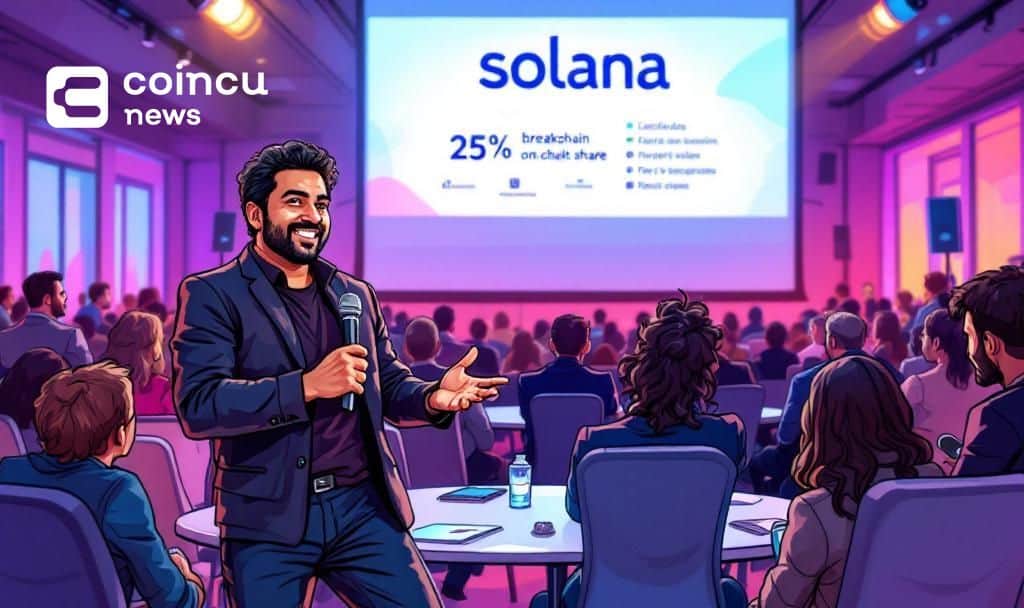 Solana Sets Ambitious Goal for 25% On-Chain Market Share