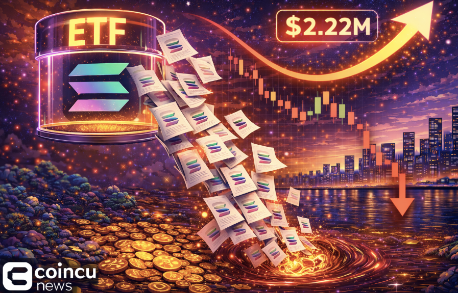Solana ETFs Record First Outflow in Over Six Weeks with $2.22M in Withdrawals