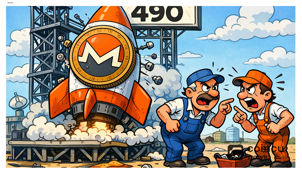 XMR Eyes Big Move from Key $490 Support Level