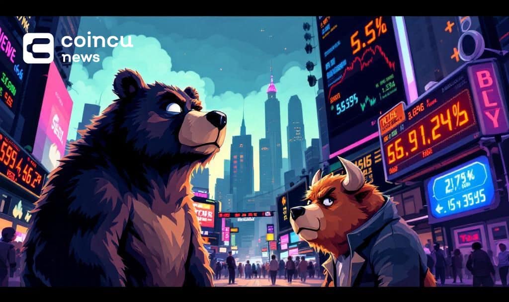 U.S. Stock Markets Tumble, Affecting Related Crypto Stocks