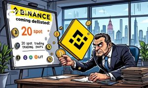 Binance to Delist 20 Spot Trading Pairs in 2026